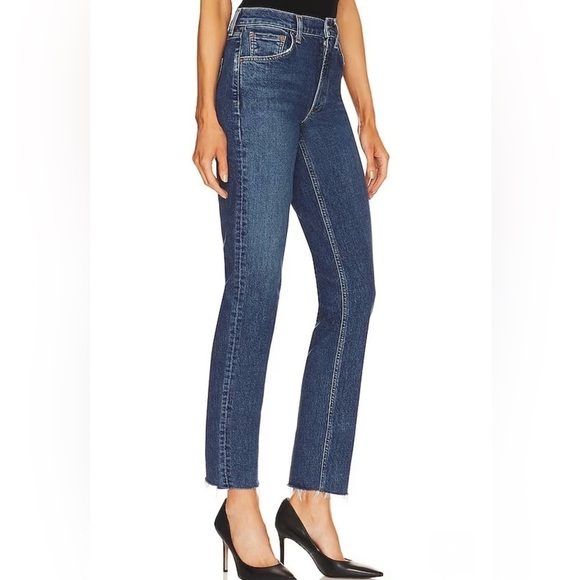 AGOLDE Kye Mid Rise Straight Crop In Mirage Size 23 NEW WITH TAGS Retail $218 - Picture 1 of 11